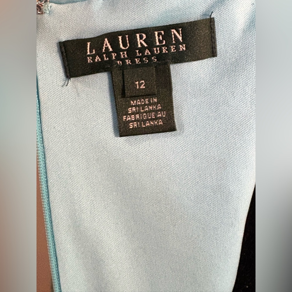 Lauren Ralph Lauren Turquoise colour Lace Dress - Picture 2 of 8